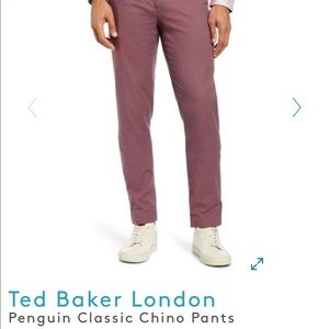Ted Baker London Men’s Chino Pant - Maroon